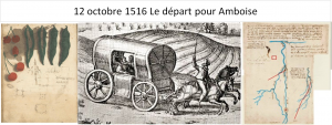 Le départ vers Amboise
