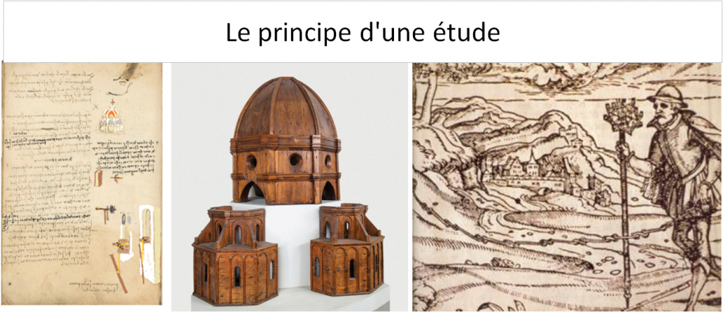 Le principe d'une étude architecturale