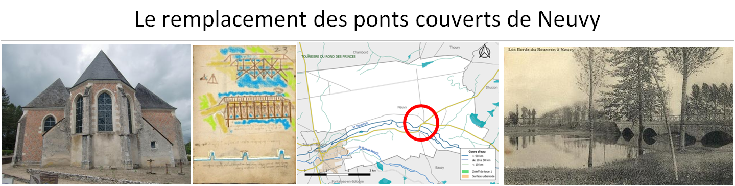 Le remplacement des ponts couvert de Neuvy