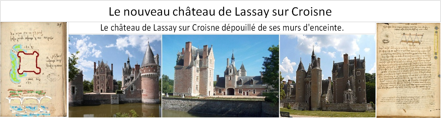 Le nouveau château de Lassay sur Croisne