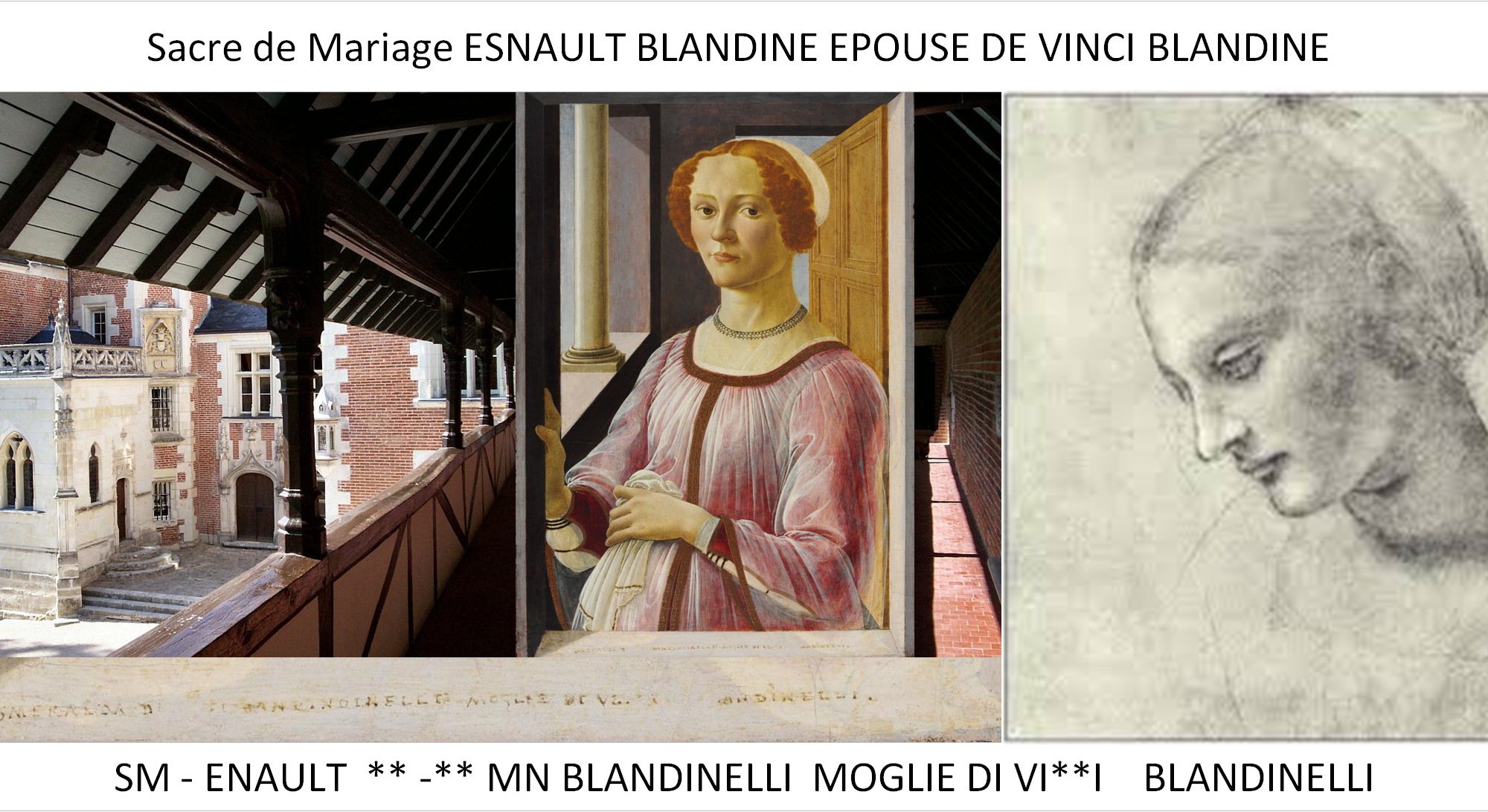 ESNAULT BLANDINE Epouse DE VINCI BLANDINE