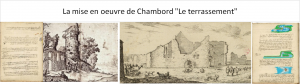 La mise en oeuvre de Chambord "Le terrassement"