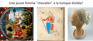 La jeune femme en armure