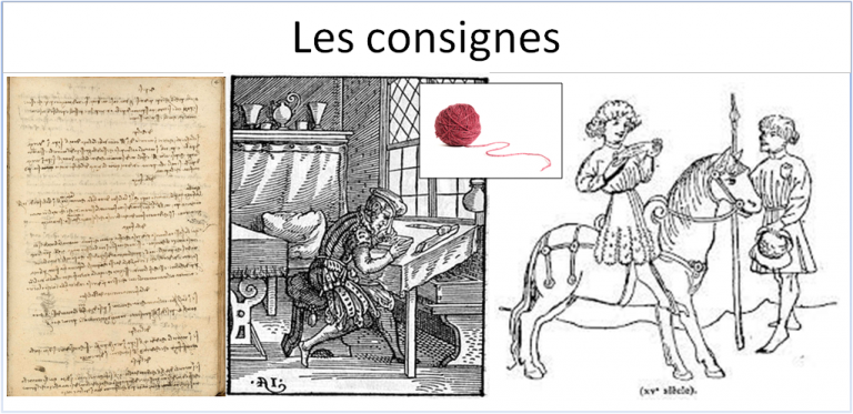 Les consignes