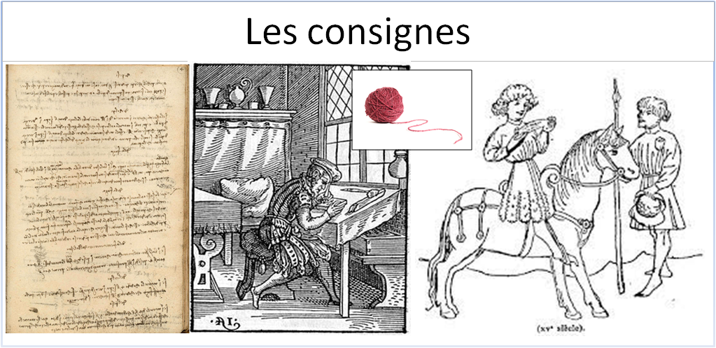 Les consignes