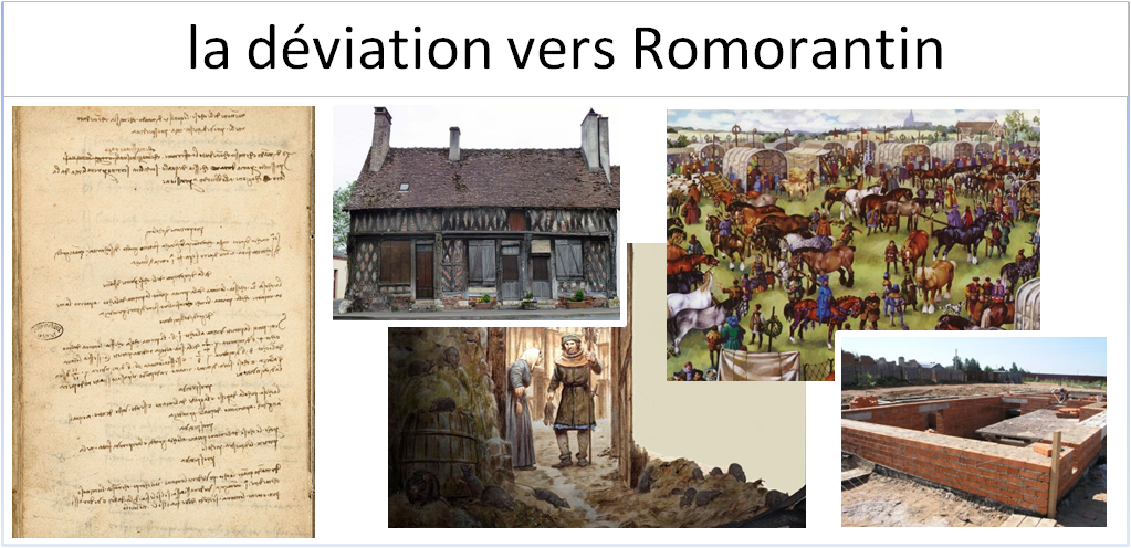 la déviation vers Romorantin