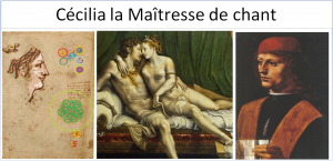 Cécilia la Maîtresse de chant
