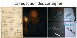 La rédaction des consignes