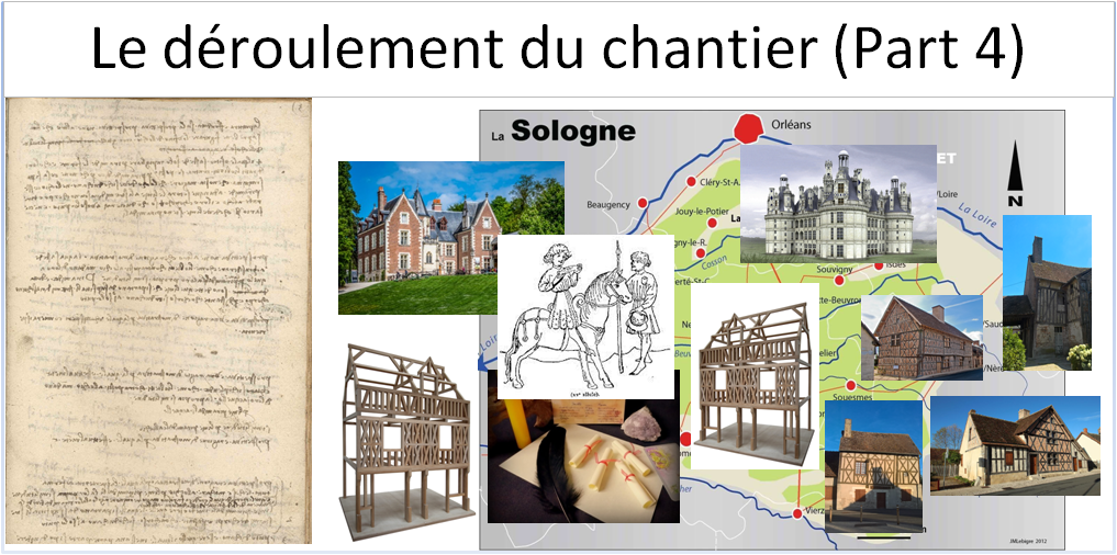 Le déroulement du chantier de Chambord