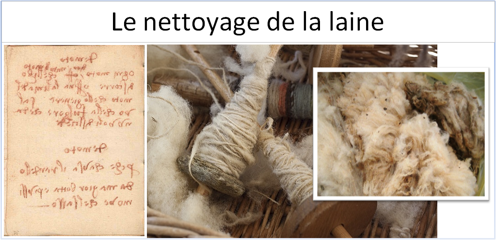 Le nettoyage de la laine