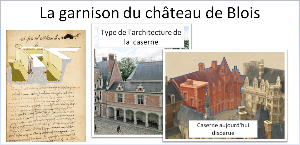 La garnison du château de Blois