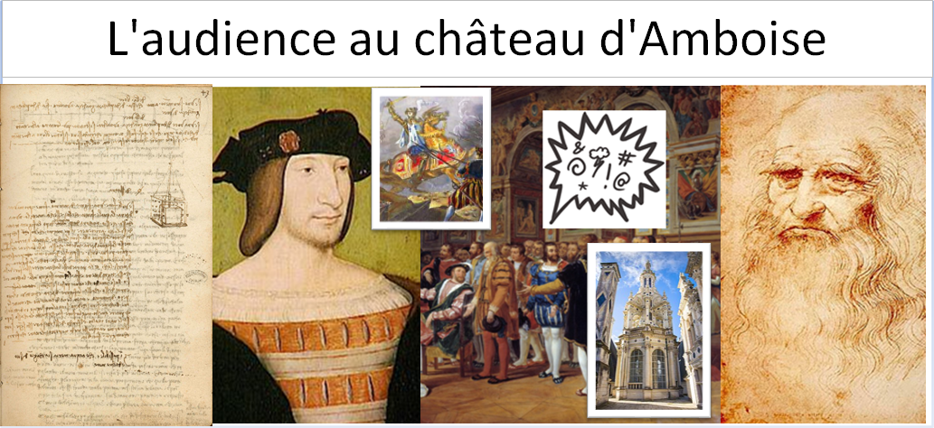 L'audience au château d'Amboise