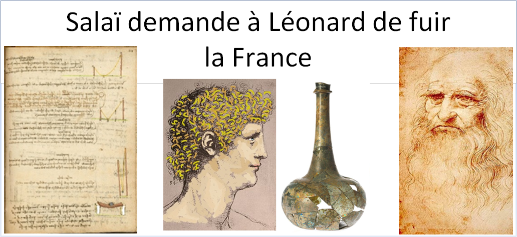 Salaï demande à Léonard de fuir la France